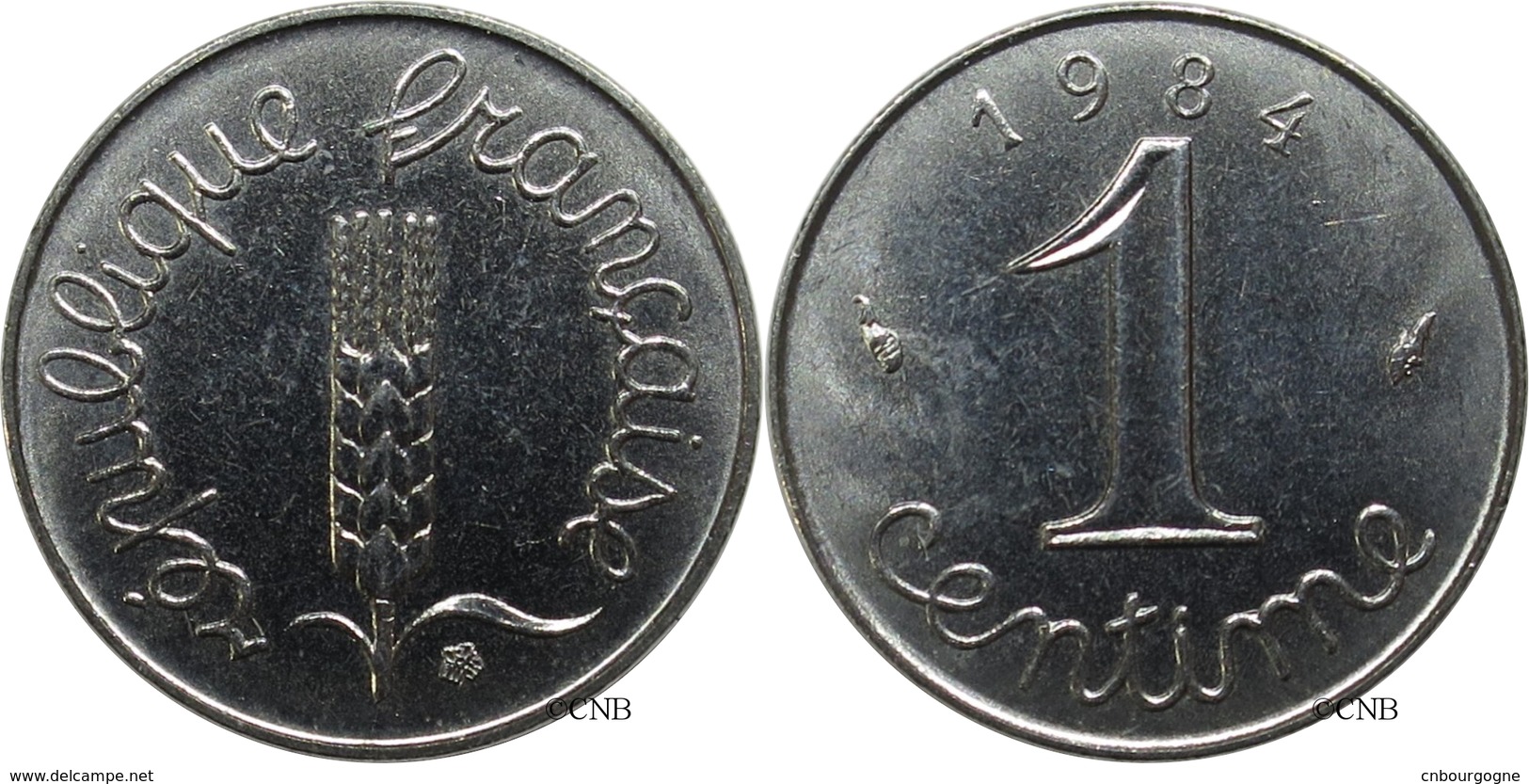 France - Ve République - 1 Centime Épi 1984 - TTB - Fra2898 - Other & Unclassified