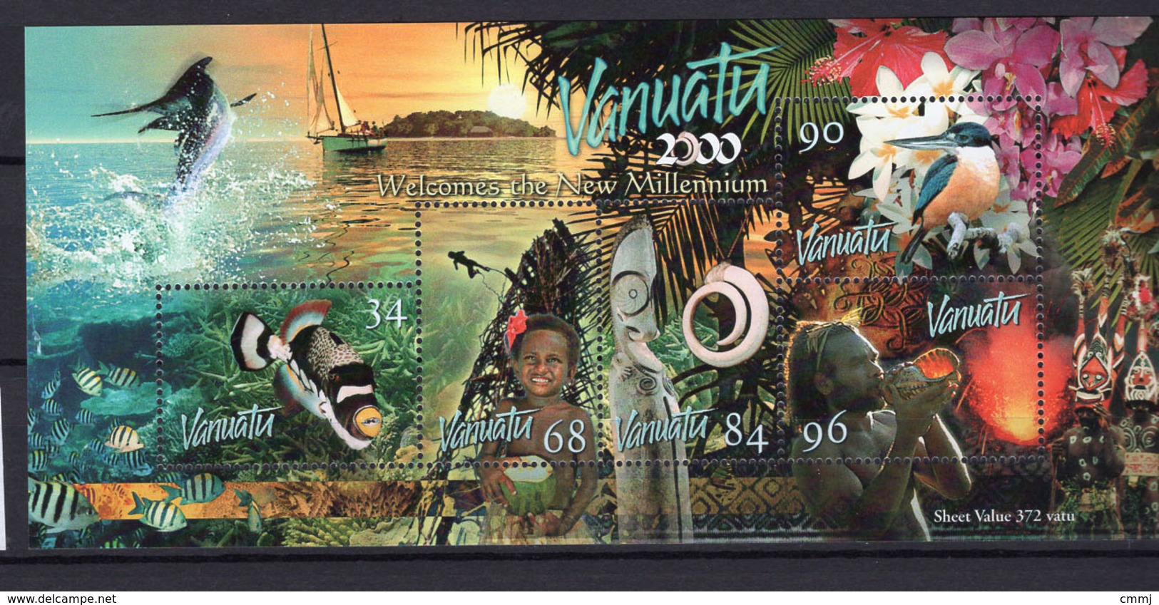 1999 - VANUATU -  Mi. Nr. BL37 - NH - (UP.207.26) - Vanuatu (1980-...)