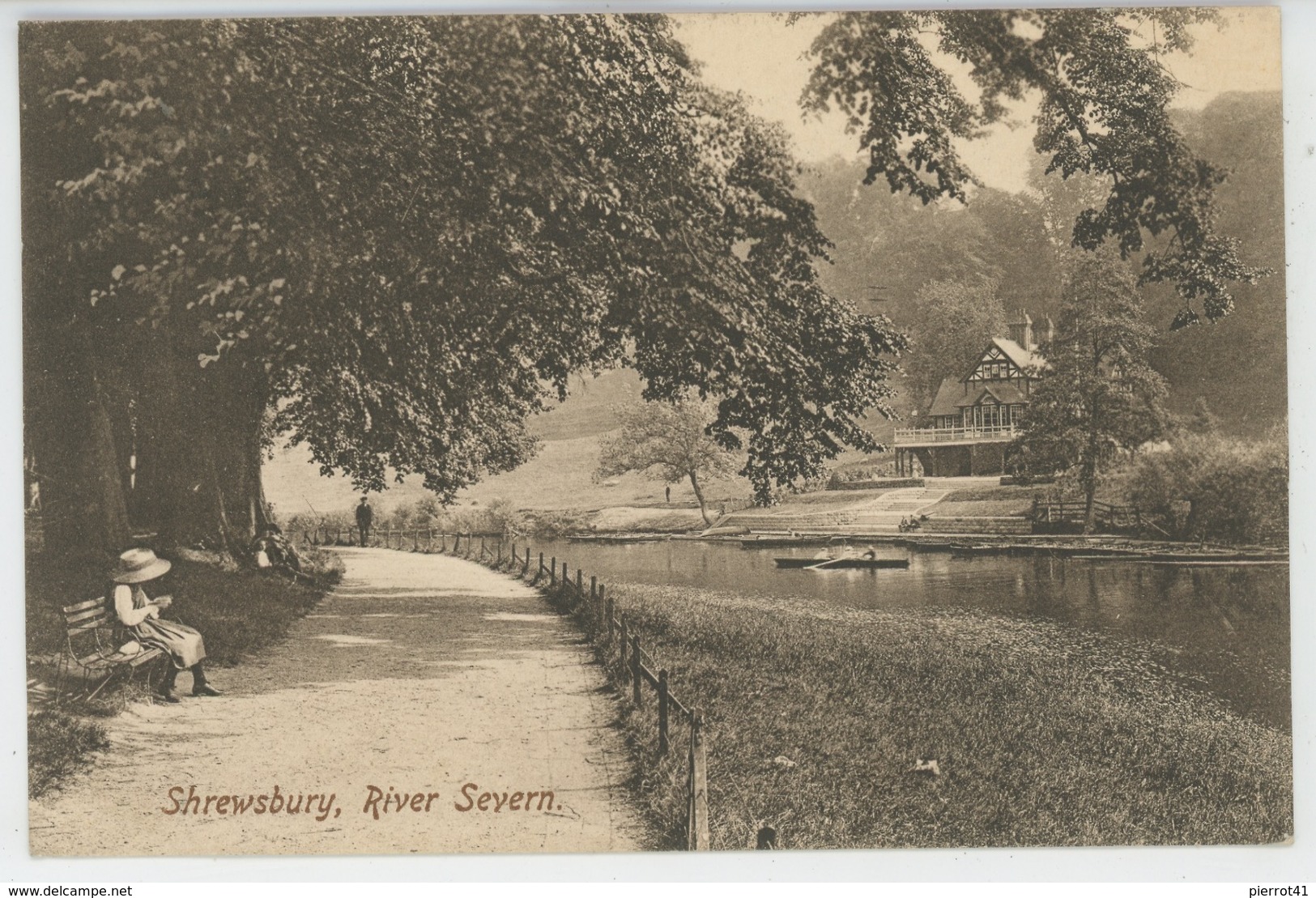 ROYAUME UNI - ENGLAND - SHREWSBURY , River Severn - Shropshire