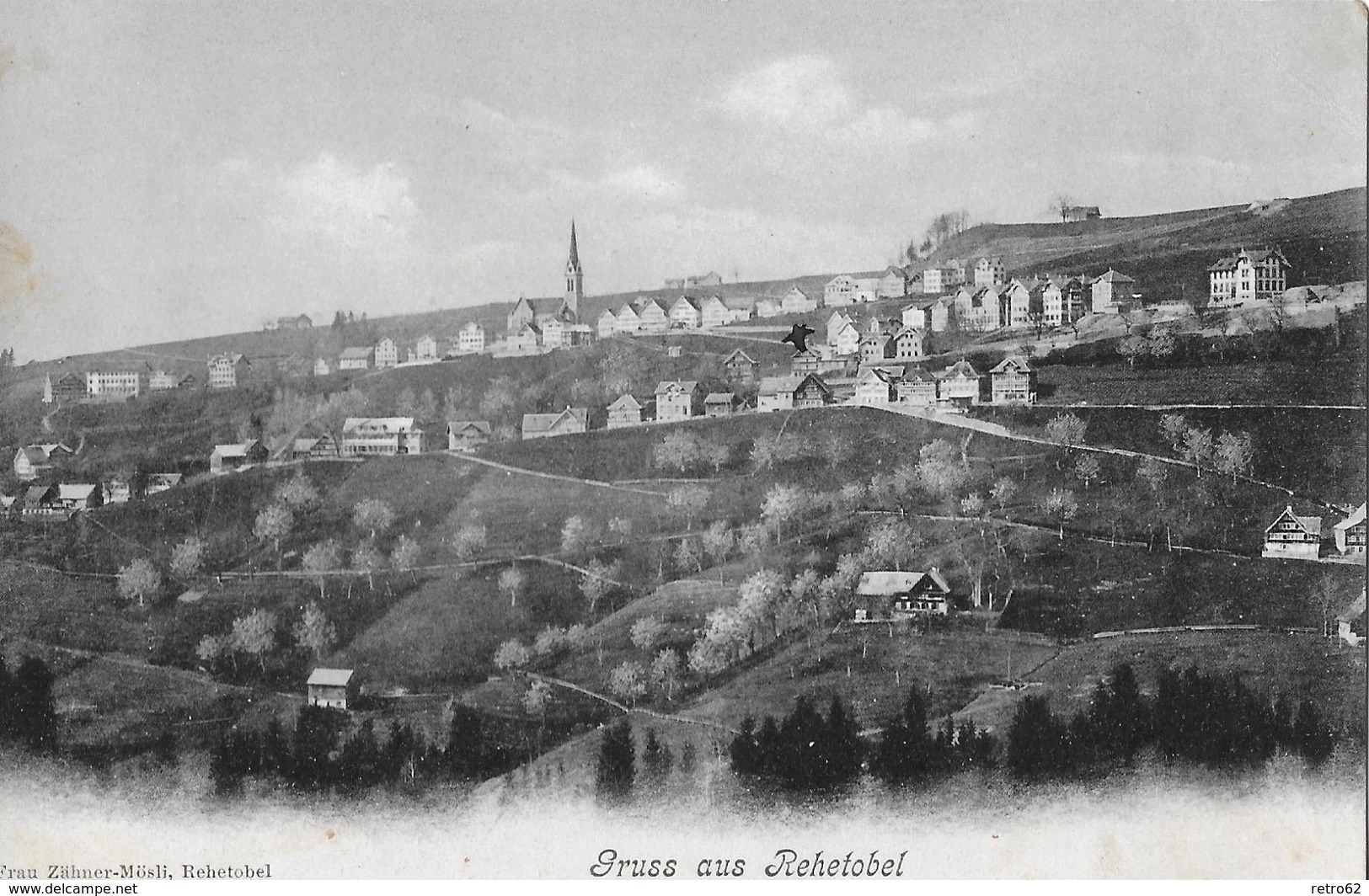 GRUSS AUS REHETOBEL → Alte Dorfansicht Ca.1900 - Rehetobel