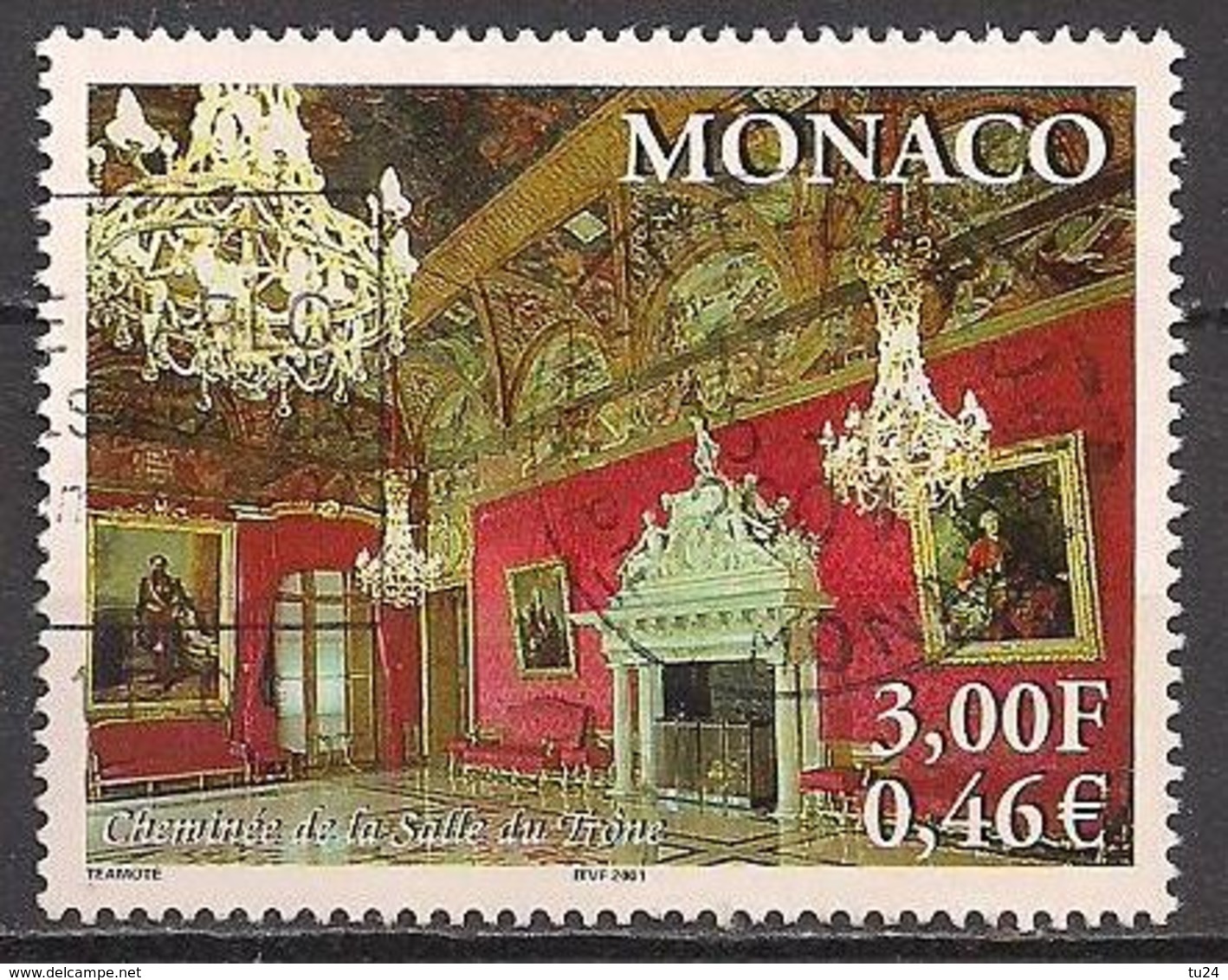 Monaco  (2001)  Mi.Nr.  2562  Gest. / Used  (9bc06) - Oblitérés