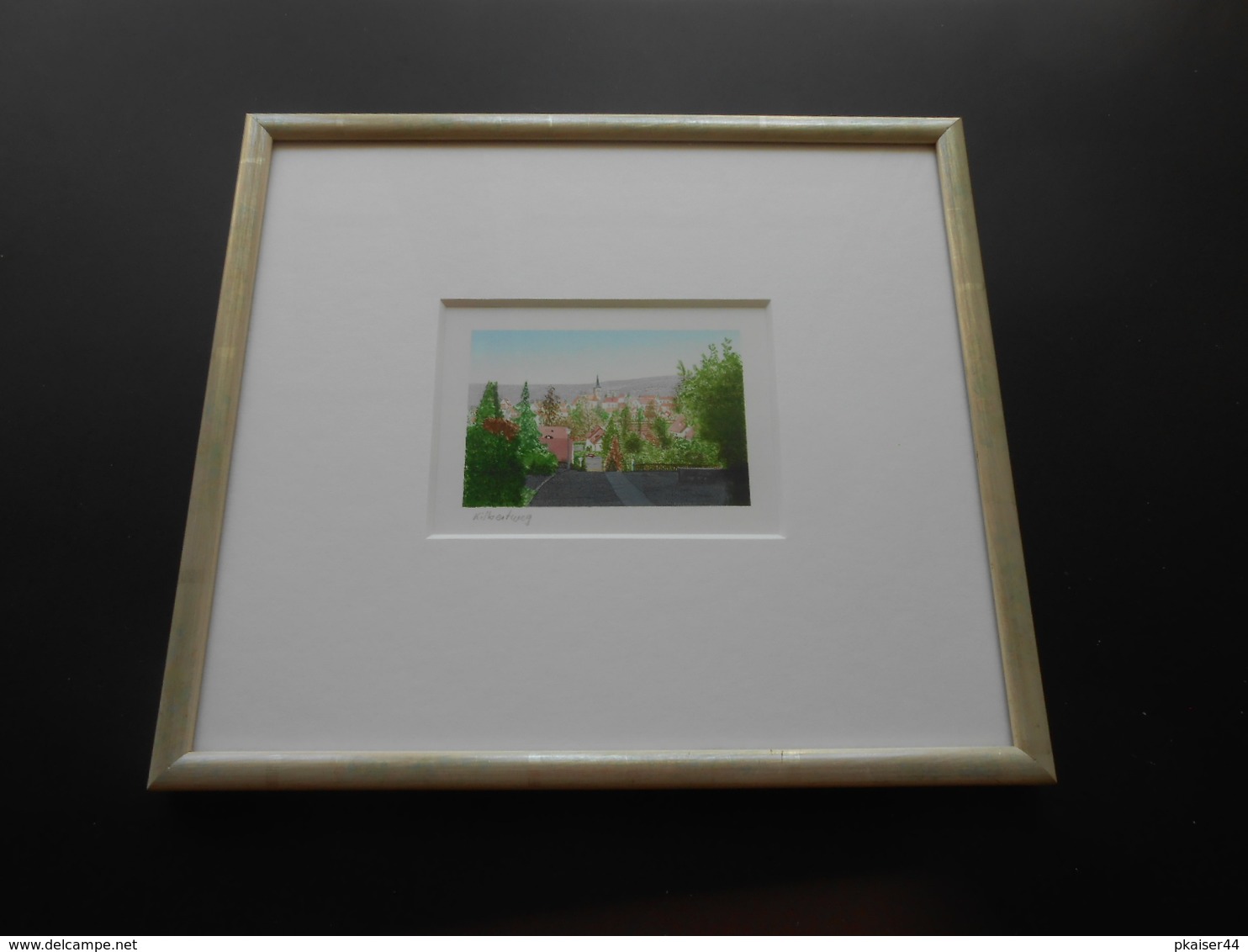 Miniatur CH "Kilbertweg Therwil" BL- 400,00 € - (R) - Acryl