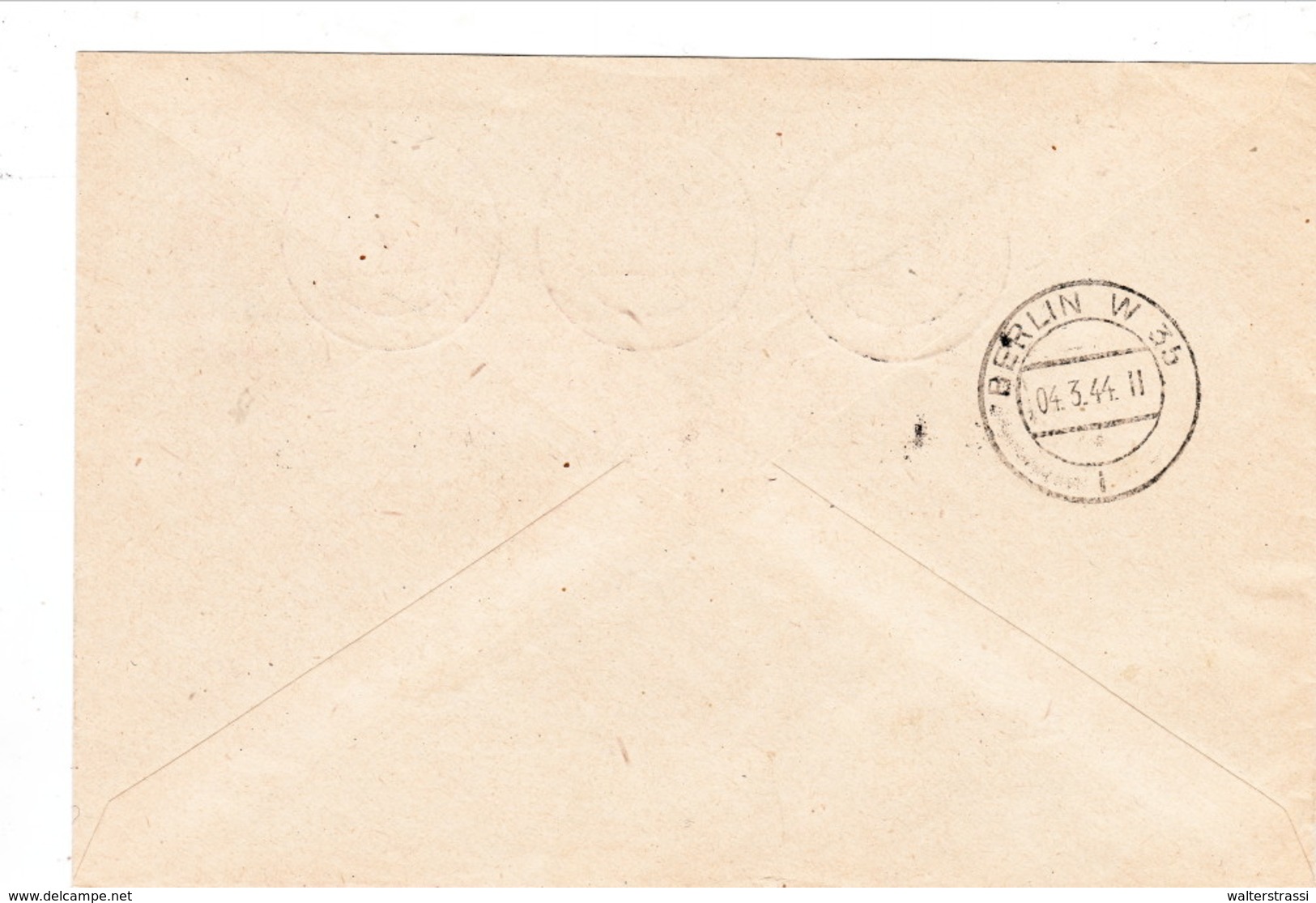 III. Reich, Sehr Schöner REKO Luftpost Brief Mit Michel Nr. 867 MeF." Karlsbad 1 - Berlin W 35 " - Briefe U. Dokumente