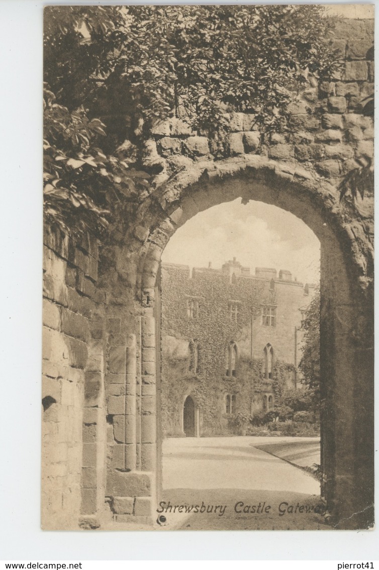 ROYAUME UNI - ENGLAND - SHREWSBURY Castle Gateway - Shropshire