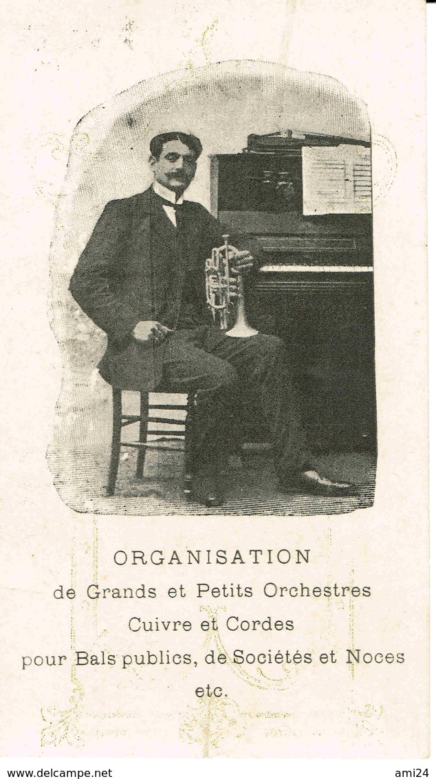 LOUDUN : Carton Publicitaire De Edouard BESNARD - Chef D'Orchestre - Loudun