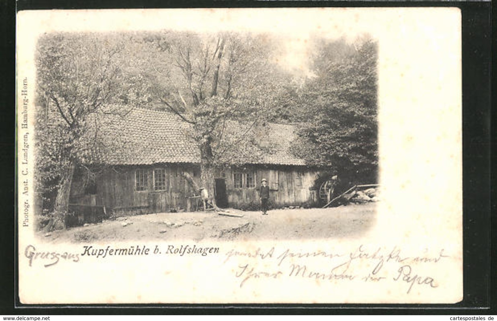 AK Rolfshagen, Partie Am Gasthaus Kupfermühle - Other & Unclassified