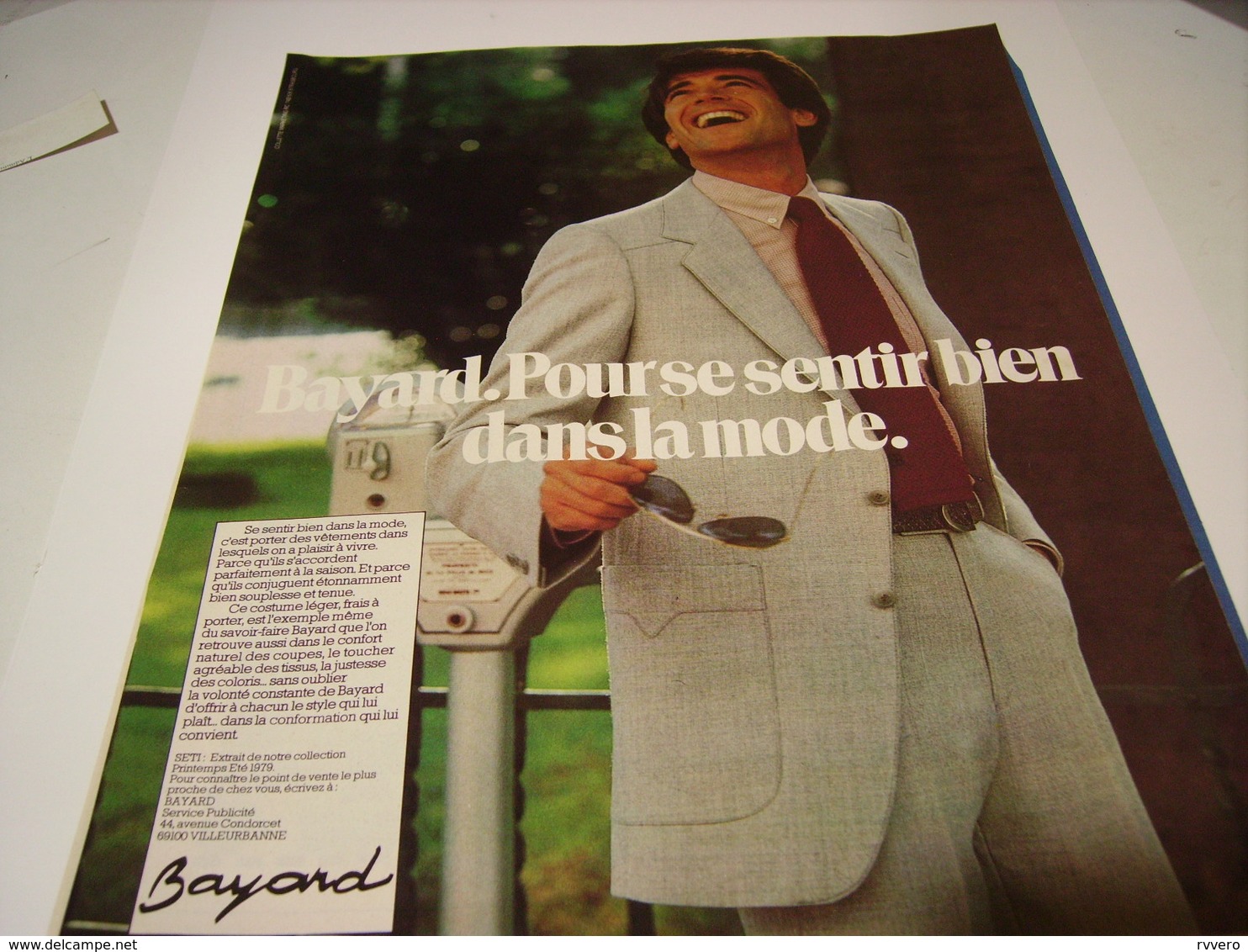 ANCIENNE PUBLICITE LA MODE BAYARD  1979 - Other & Unclassified