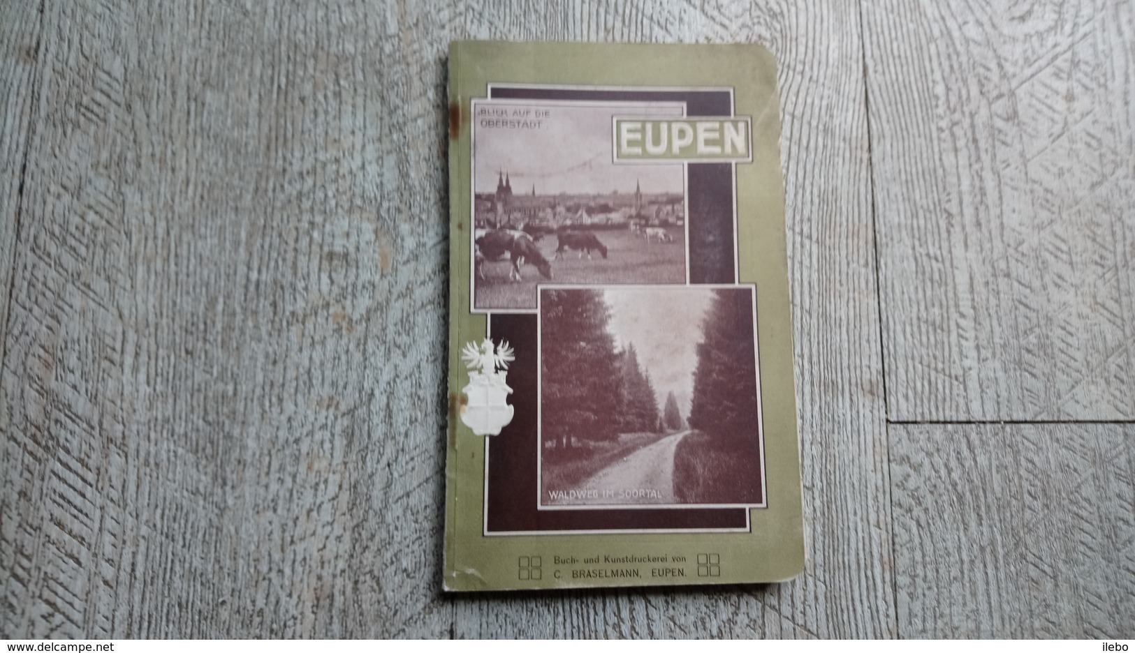 Guide Eupen Plan Photos Années 1910 - Autres & Non Classés