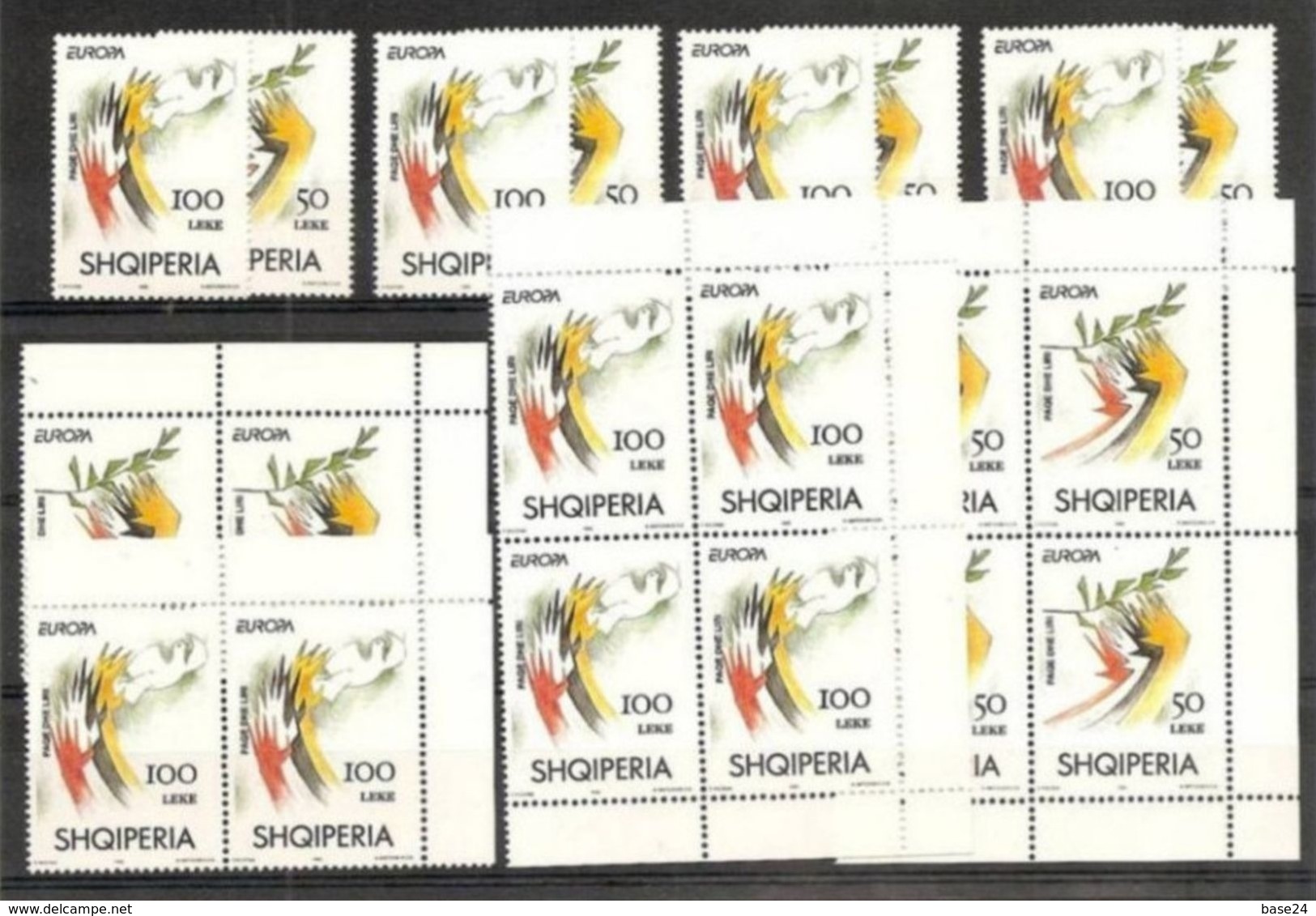 1995 Albania EUROPA CEPT EUROPE 10 Serie Di 2v. MNH** - 1995