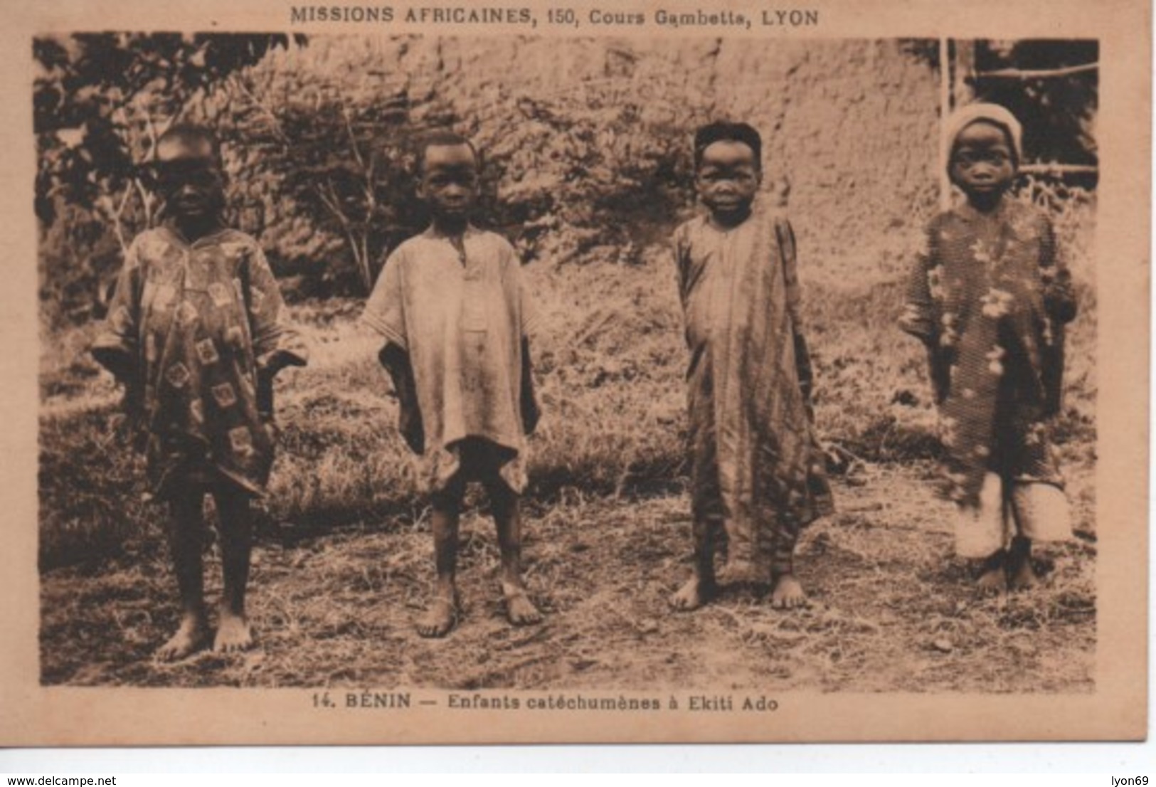 14 BENIN ENFANTS CATECHUMENES  A EKITI ODO - Benin