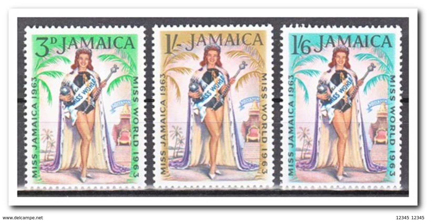 Jamaica 1964, Postfris MNH, Choice Of "Miss World 1963" - Jamaica (1962-...)