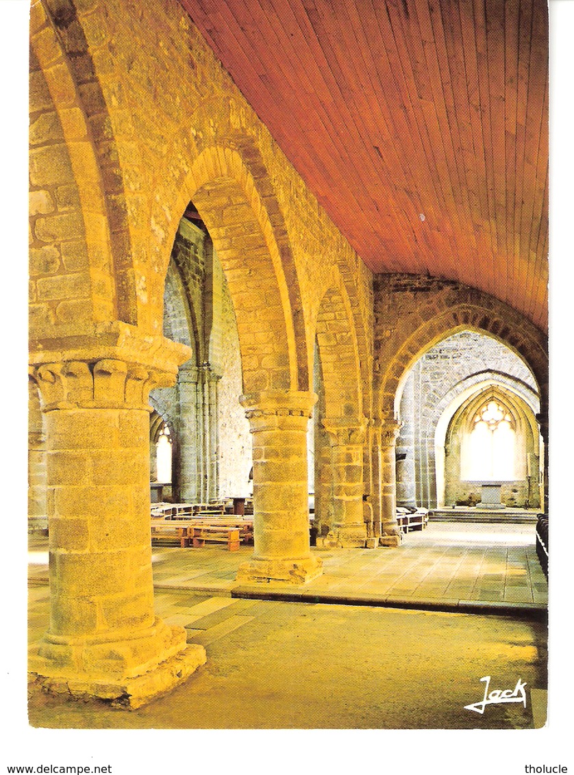 Abbaye De Boquen-(Plénée-Jugon-Côtes D'Armor-Bretagne)-Intérieur De L'Eglise-Edit. Jack, Louannec - Plénée-Jugon