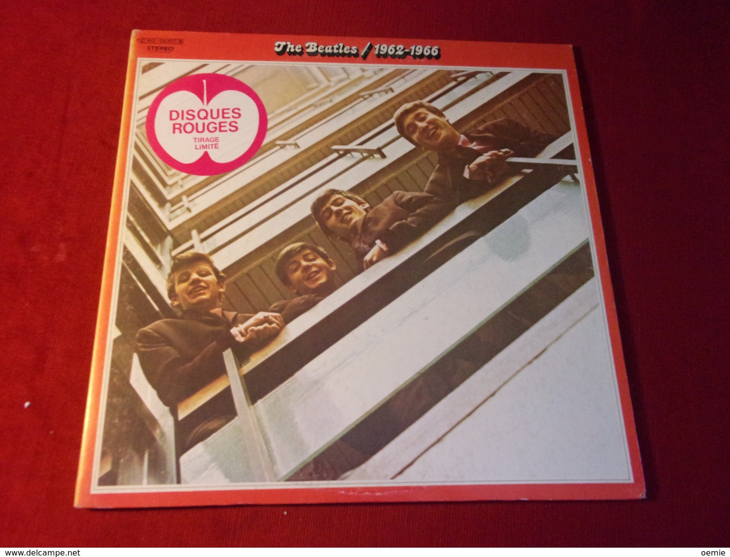 THE BEATLES  °  1962 / 1966  DISQUES ROUGES  TIRAGE LIMITE  ALBUM  DOUBLE  1973 - Autres - Musique Anglaise