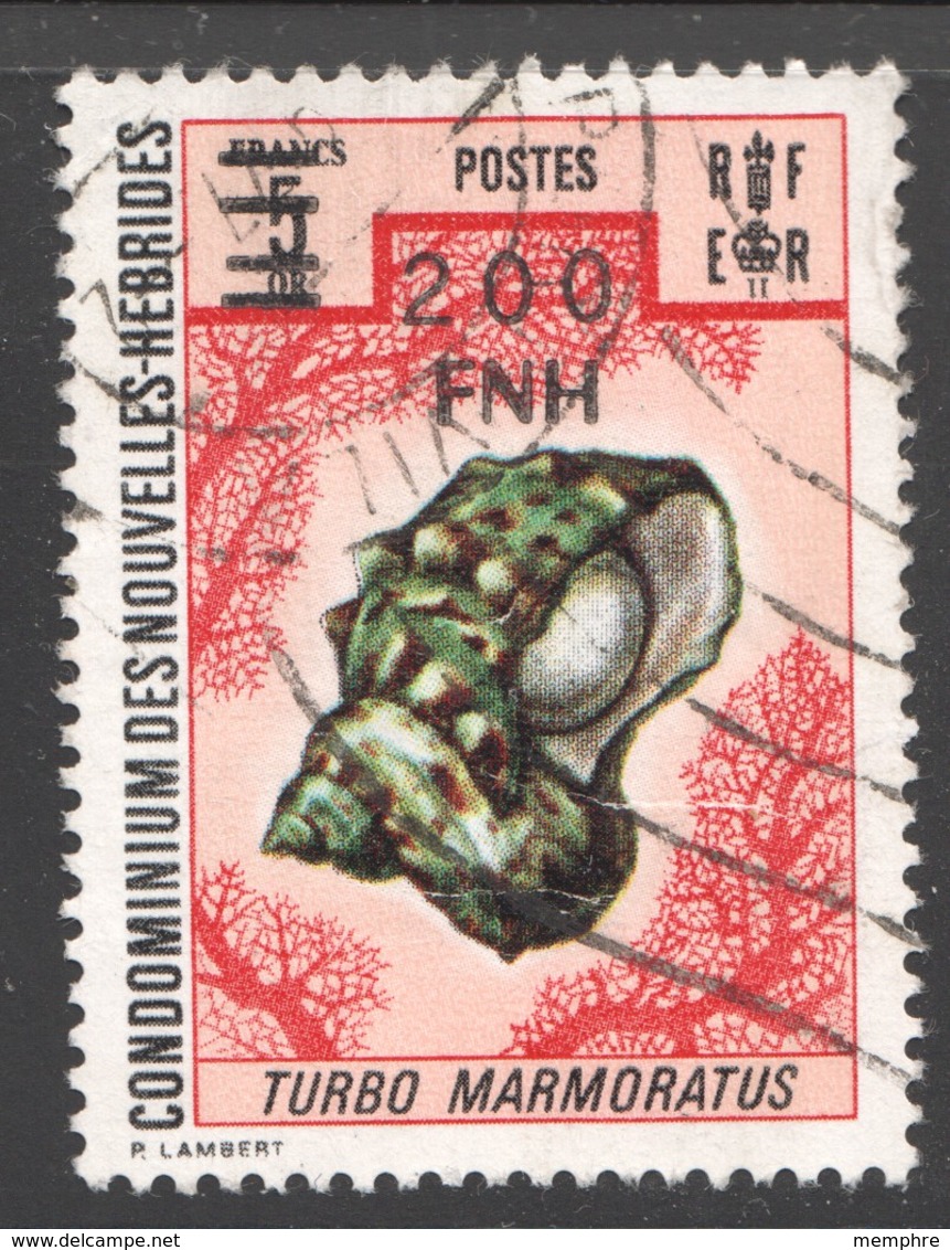 1977  Coquillage   Surcharge  Locale  Oblitéré - Used Stamps