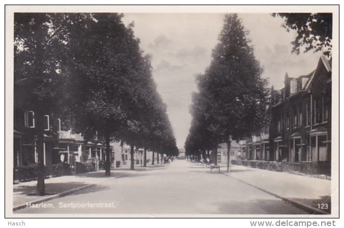 1889100Haarlem, Santpoorterstraat (rechtsonder Een Vouw) - Haarlem