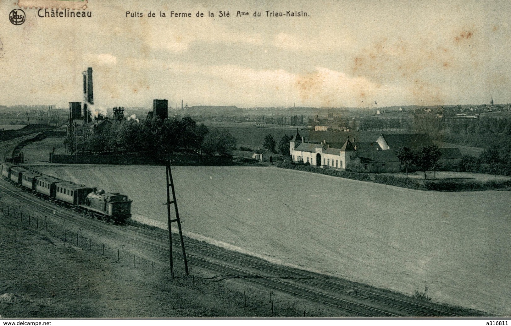 Châtelineau - Puits De La Ferme De La Sté Ame Du Trieu-Kaisin - Châtelet