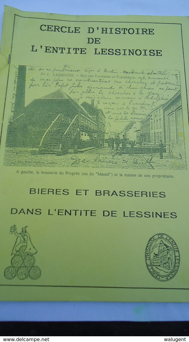 Bières Et Brasseries Dans L'entité De Lessines - (Cercle D'histoire)  (voir Détails) - Bélgica