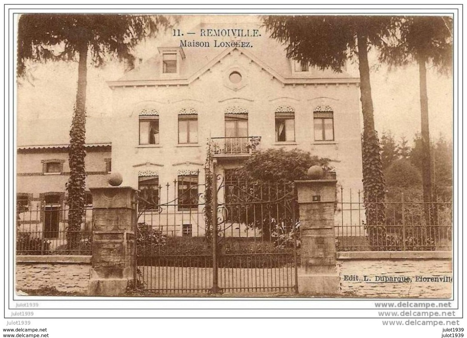 REMOIVILLE ..--  Maison LONCLEZ . 1913 Vers SERAING ( Mme LOCHTMANS ) . Voir Verso . - Vaux-sur-Sûre