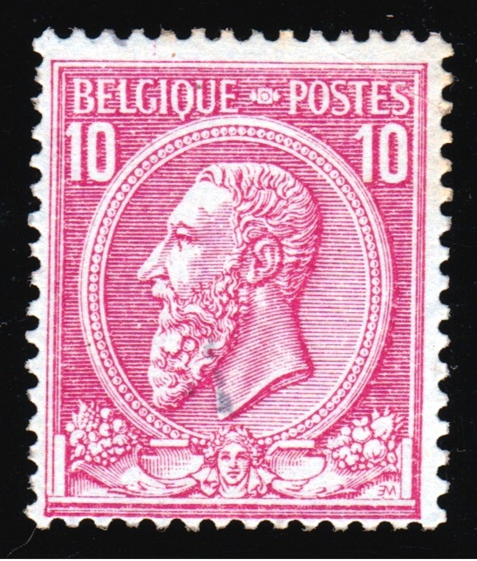 Belgique - 1884-91 - ** - COB 46 - 10c - Valeur 52 € - 1884-1891 Leopold II