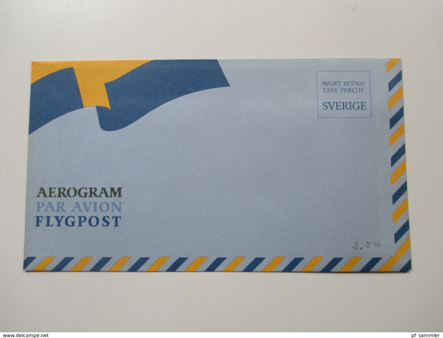 Schweden Posten Ganzsachen / Aerogram /  Luftpostfaltbrief LF 1 -LF 10. insgesamt 23 Stück!.1968 - 1986