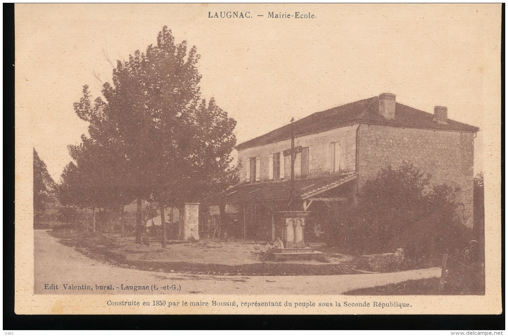 47 -- Laugnac -- Mairie - Ecole - Autres & Non Classés