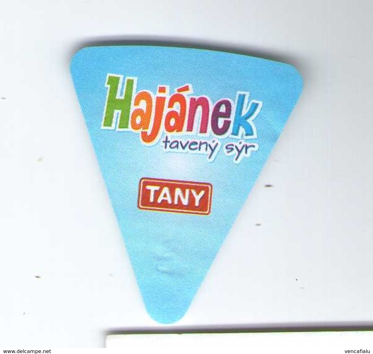Czech Republic -small  Cheese Hajanek, Company TANY, Used - Fromage