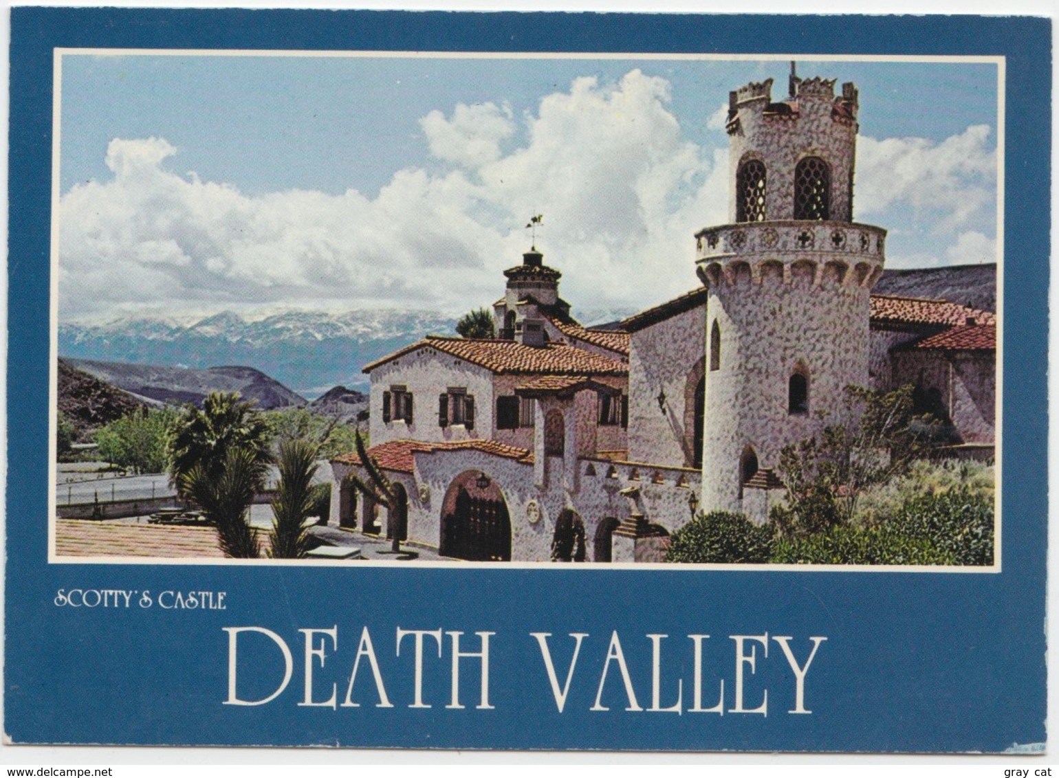 Scotty's Castle, Death Valley, Used Postcard [21724] - Death Valley