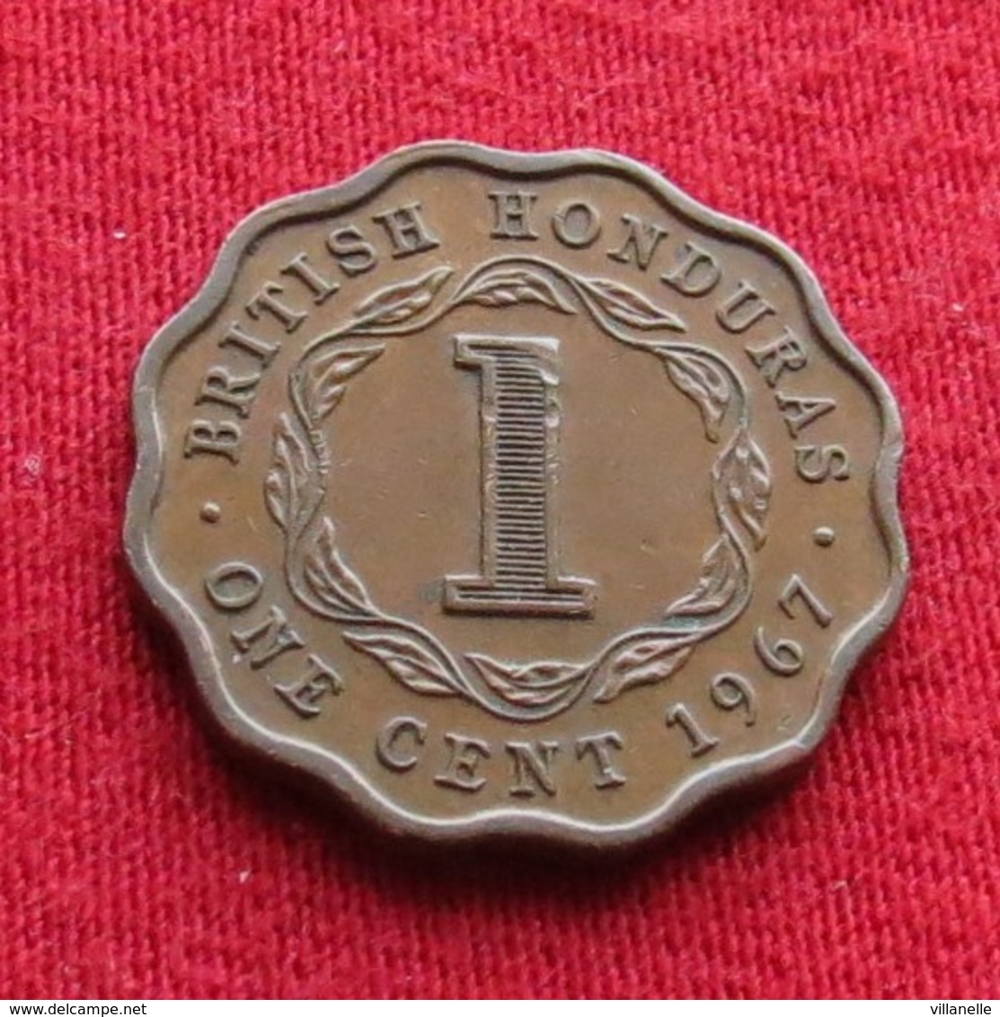 British Honduras 1 Cent 1967 KM# 30 - Belize