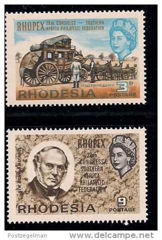 RHODESIA 1966 MNH Stamp(s) Rhopex 38-41  (2 Values Only) - Rhodesia (1964-1980)