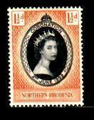 NORTH RHODESIA 1953 QE II Mint  Hinged Stamp, 60# 114 - Noord-Rhodesië (...-1963)