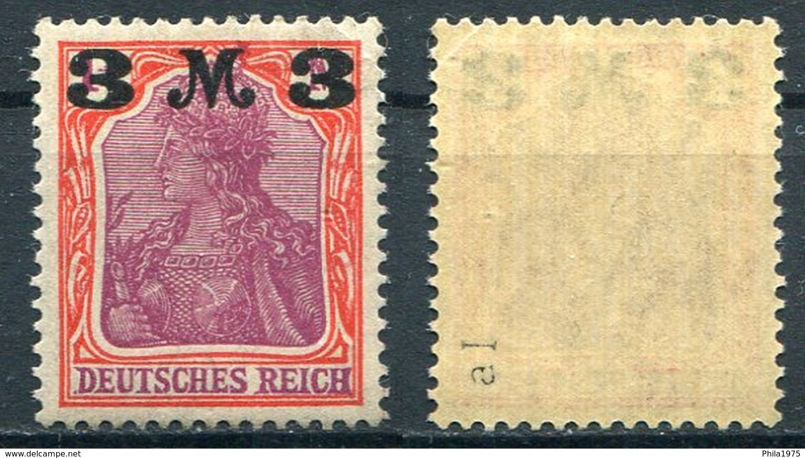 Deutsches Reich Michel-Nr. 155Ia Postfrisch - Geprüft - Ungebraucht