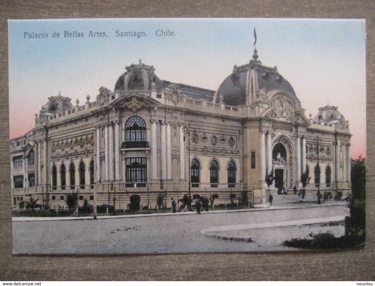 Tarjeta Postal - Chile Chili - Santiago - Palacio De Bellas Artes - Juan Sepulveda 81 - 1912 - Chili