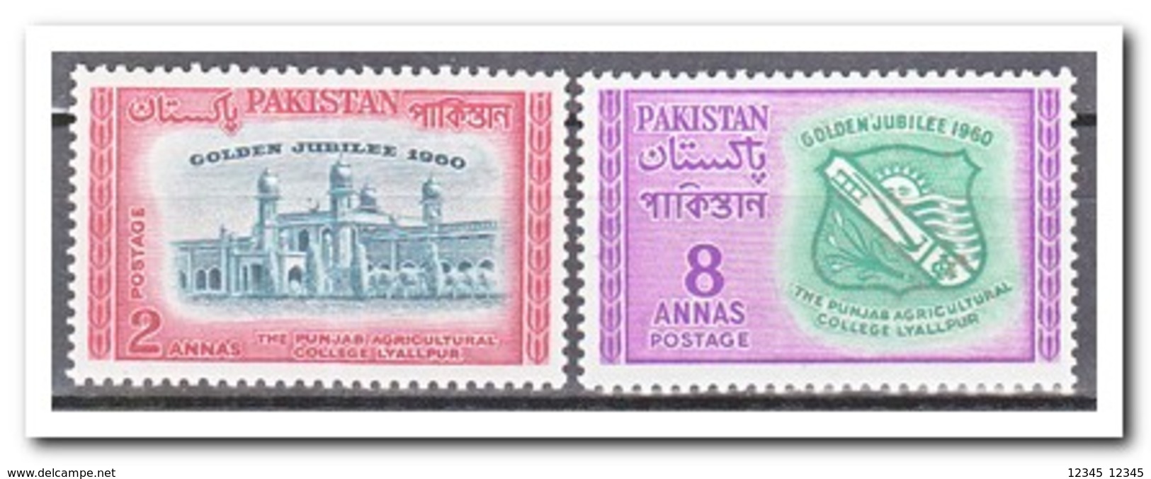 Pakistan 1960, Postfris MNH, 50 Years Punjab Agricultural College, Lyallpur - Pakistan