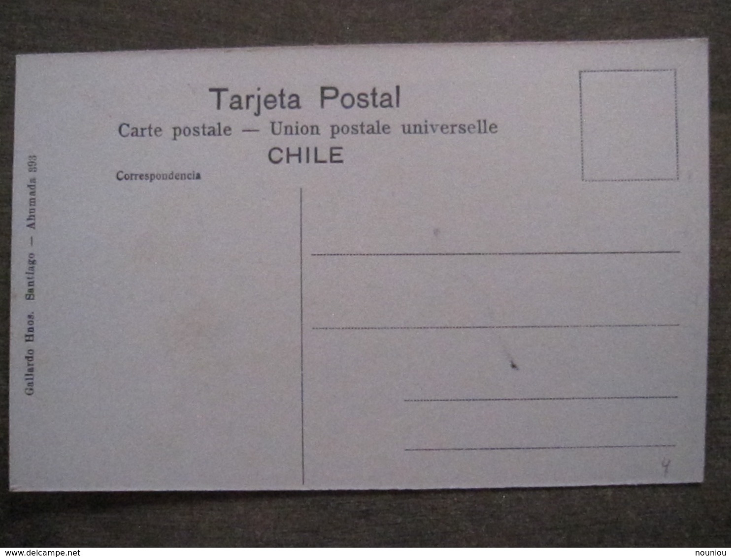 Tarjeta Postal - Chile Chili - Santiago - Club Hipico La Cancha - Hnos Ahumada 393 No. 89 - Foto Leon - Chili