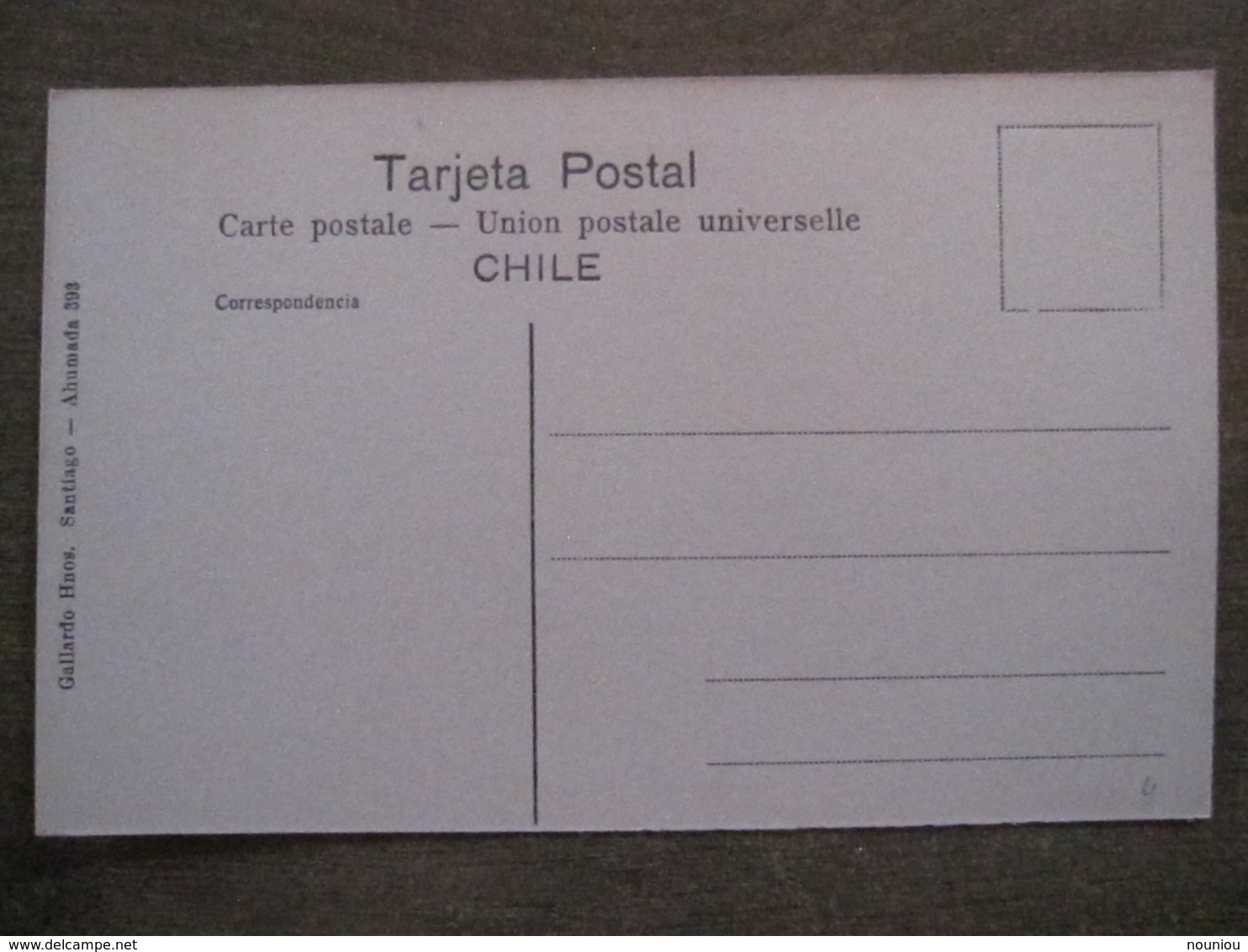 Tarjeta Postal - Chile Chili - Santiago - Palacio De Bellas Artes Vista Posterior - Hnos Ahumada 393 No. 90 - Foto Leon - Chili