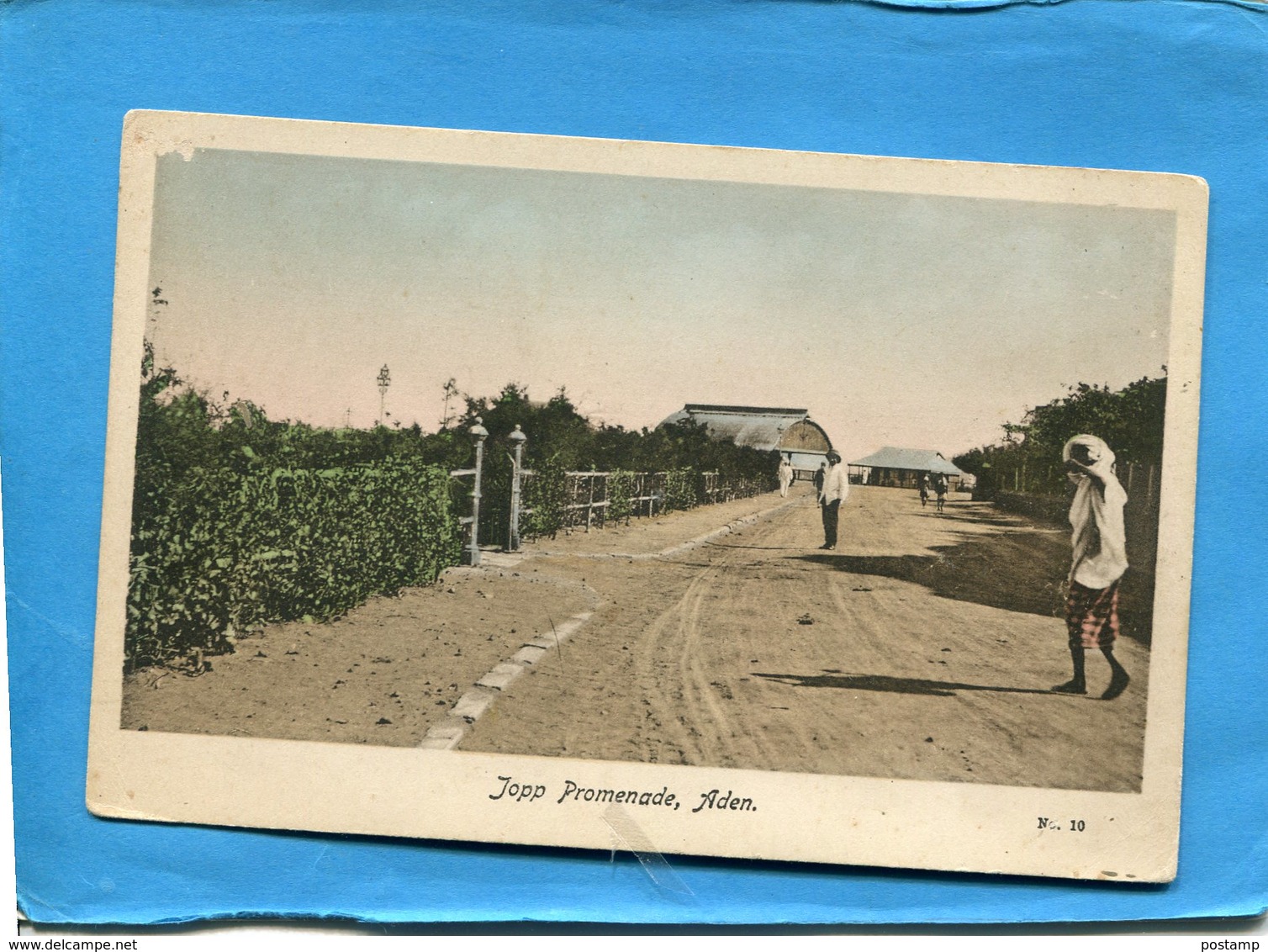 YEMEN-ADEN-jopp Promenade  -animée -années 1910-20- - Yémen