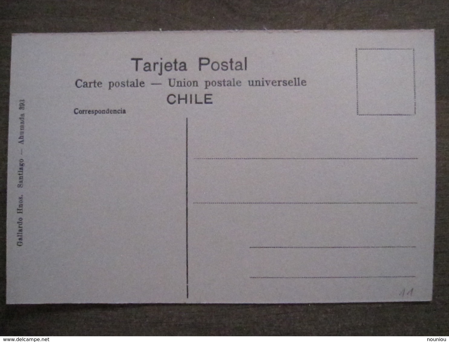 Tarjeta Postal - Chile Chili - Santiago - Calle Ahumada Desde Huerfanos - Hnos Ahumada 393 No. 109 - Foto Leon - Chile