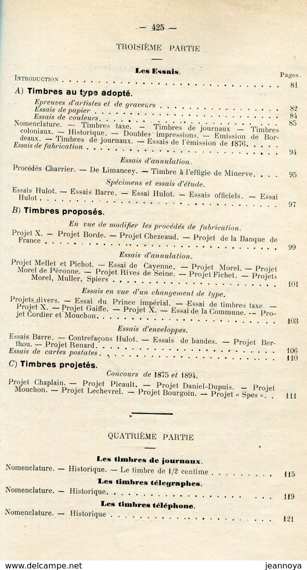 MARCONNET F. - VIGNETTES POSTALES DE FRANCE & COLONIES , 1ére EDIT 1897 DE 432 PAGES + 536 VIGNETTES - RELIÉ - SUP & RRR - Bibliography