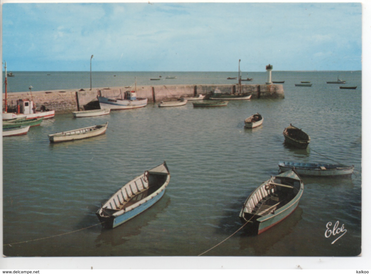 CP ( Rivedoux - Le Port Et La Jetée ) - Ile De Ré