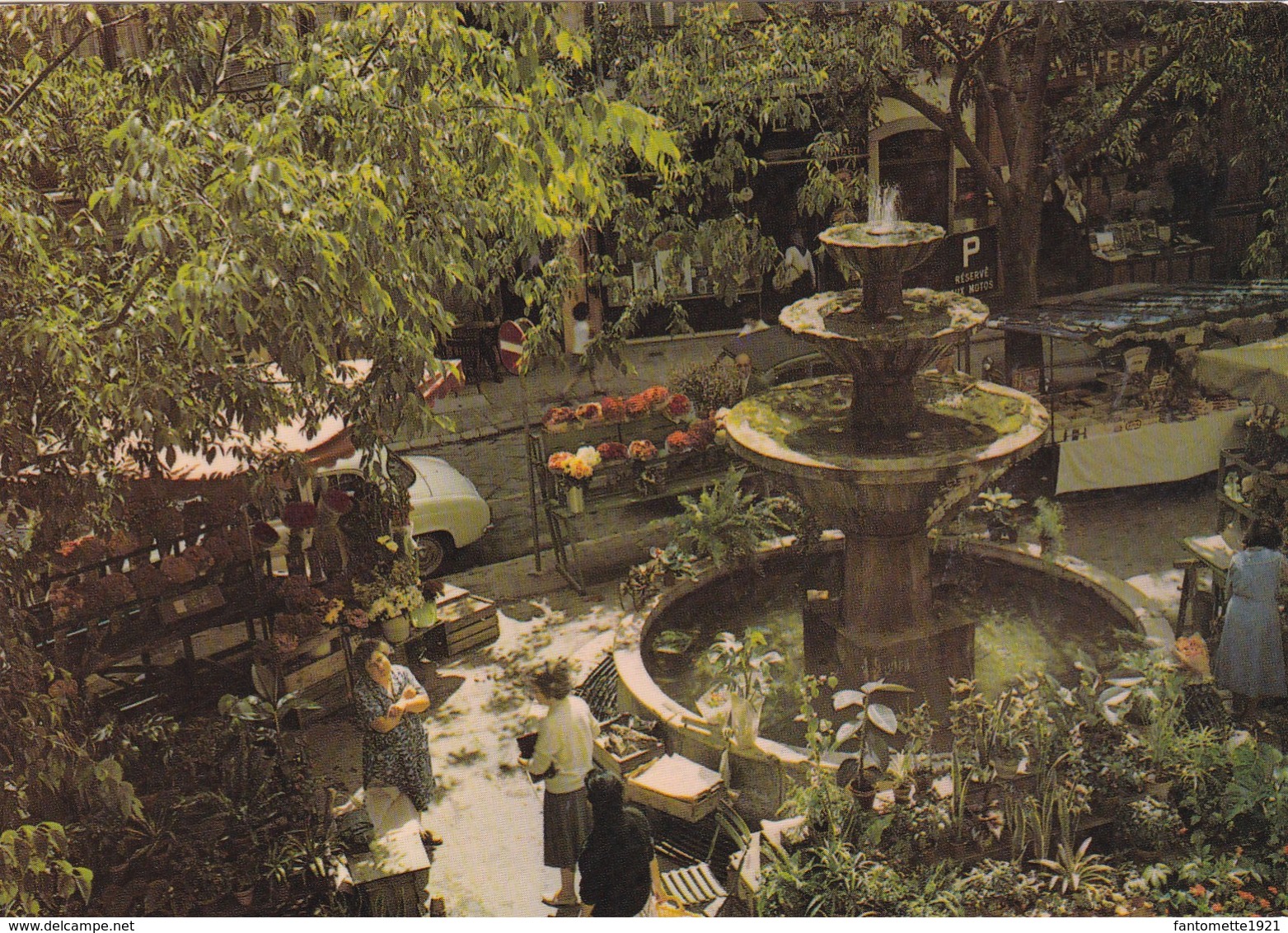 GRASSE LA FONTAINE DE LA PLACE AUX AIRES (dil398) - Grasse