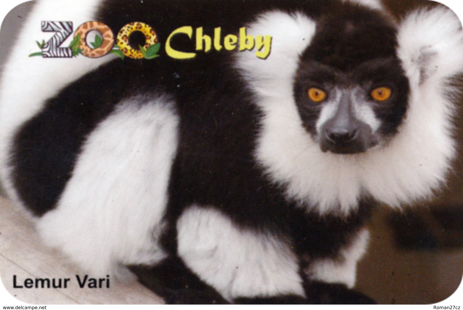 Zoo Chleby (CZ) - Black And White Lemur - Dieren & Fauna