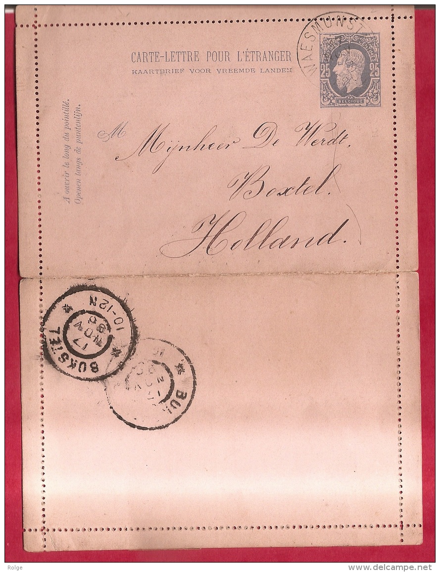 BR-8666      WAESMUNSTER  NAAR  HOLLAND - Enveloppes-lettres