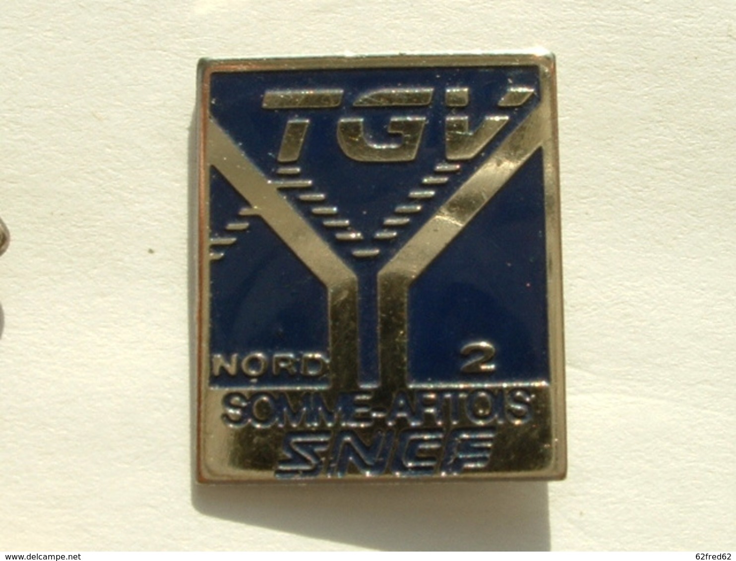 Pin's TGV - NORD 2 - SOMME ARTOIS - TGV