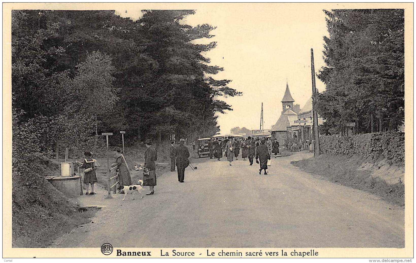 BANNEUX - La Source - Le Chemin Sacré Vers La Chapelle - Sprimont