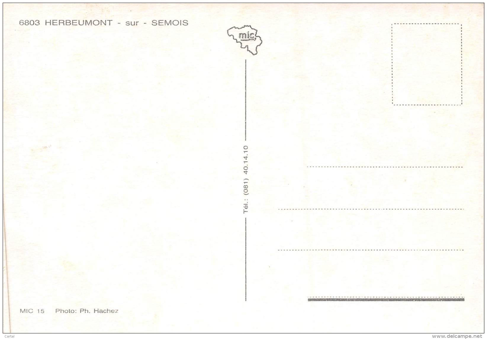 CPM - HERBEUMONT-sur-SEMOIS - Herbeumont