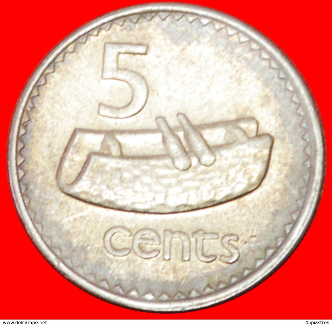 # DRUM: FIJI ★ 5 CENTS 1974! LOW START ★ NO RESERVE! - Fidschi