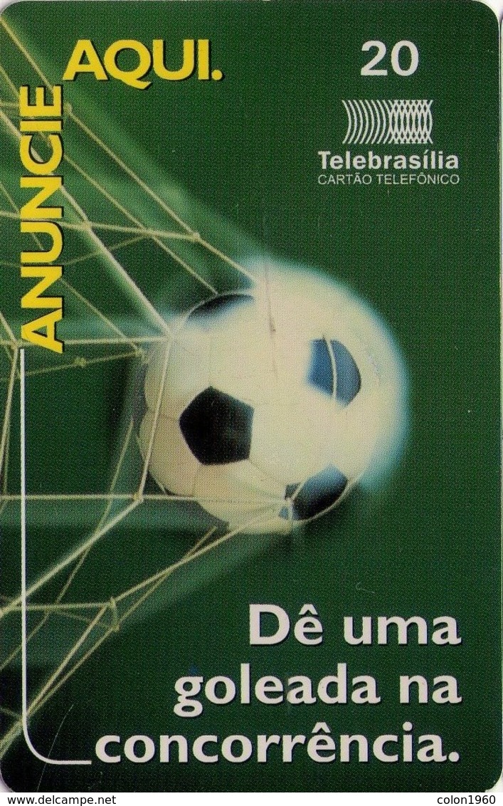 TARJETA TELEFONICA DE BRASIL (FUTBOL, ANUNCIE AQUI, 04-02/99). (446) - Brasil