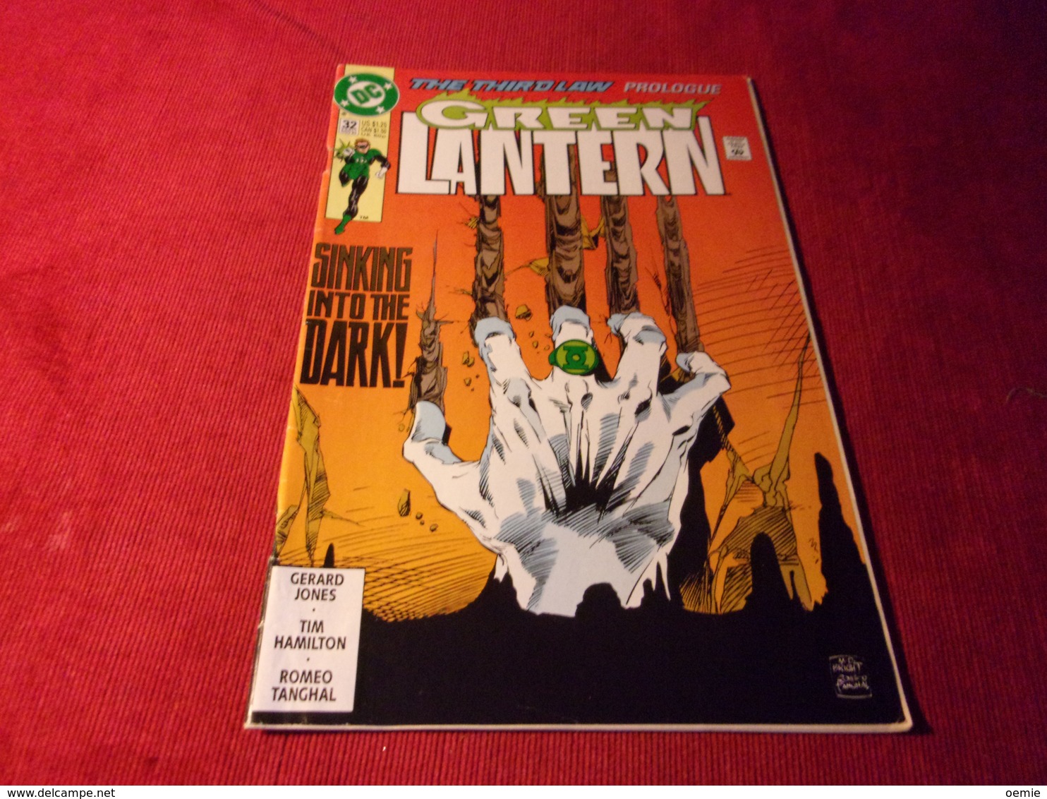 GREEN  LANTERN   No 32 EARLY  NOV 92 - DC