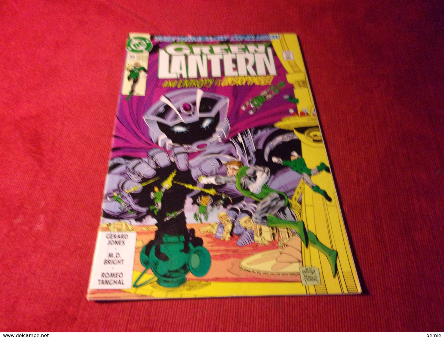 GREEN  LANTERN   No 35 JAN 93 - DC