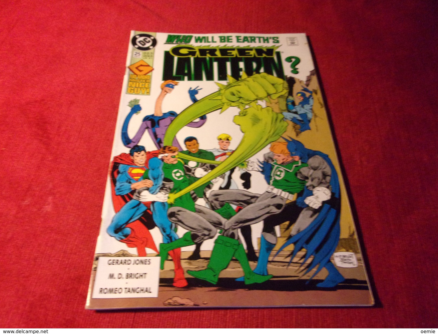 GREEN  LANTERN   No 25 JUN 92 - DC